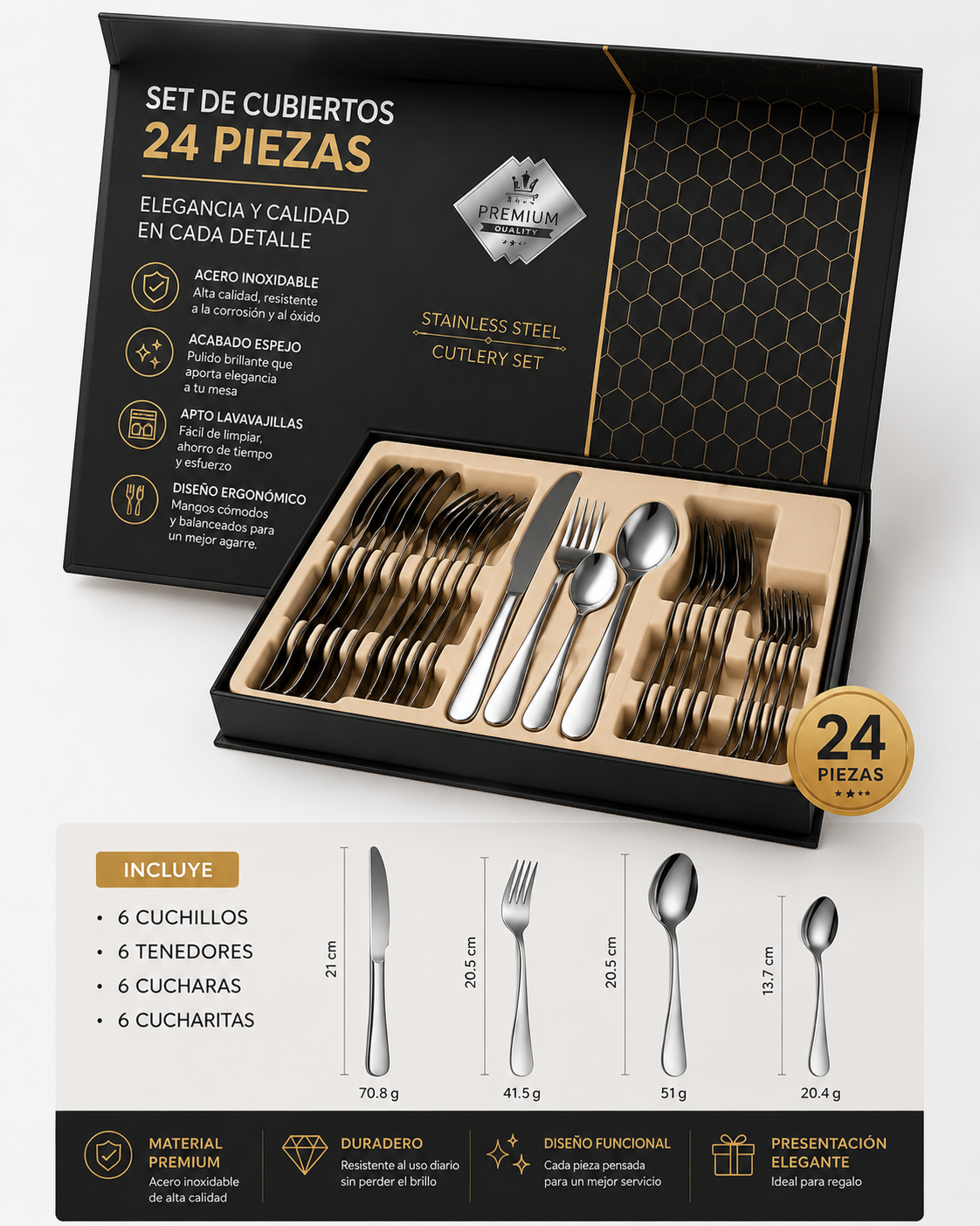 Set de Cubiertos